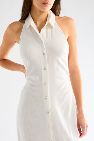 Robe chemise - Blanc