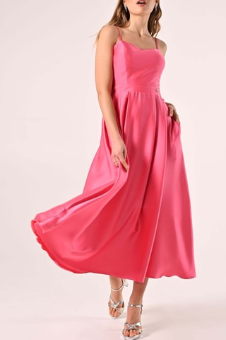 Robe midi - Rose