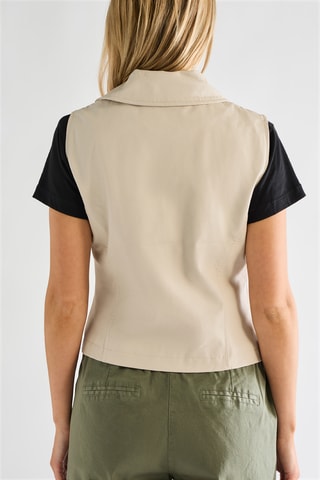 Veste sans manches - Ecru