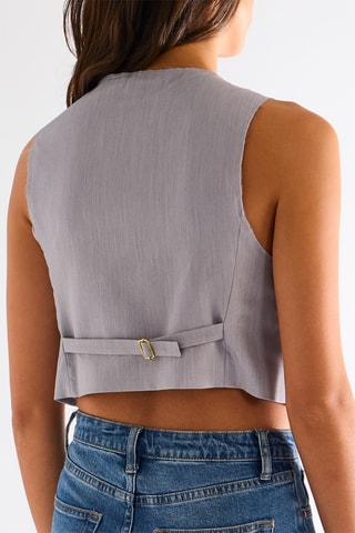 Gilet de costume - Gris clair