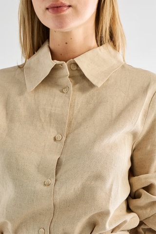 Chemisier en lin - Beige