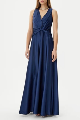 Robe longue - Bleu marine