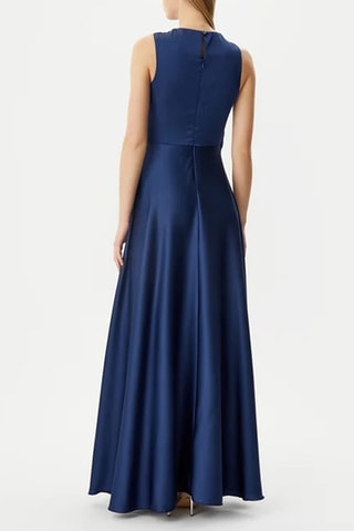 Robe longue - Bleu marine