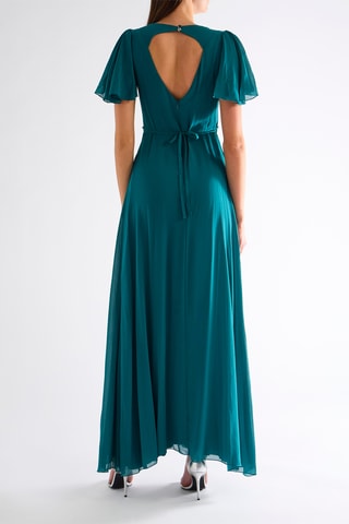 Robe longue - Vert foncé
