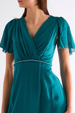 Robe longue - Vert foncé