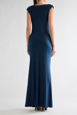 Robe longue - Bleu marine