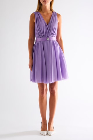 Robe patineuse - Violet