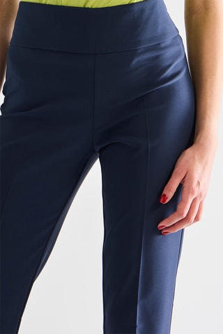 Pantalon taille haute - Bleu marine