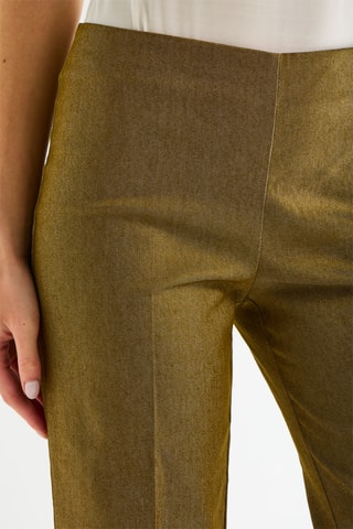 Jean taille haute - Kaki