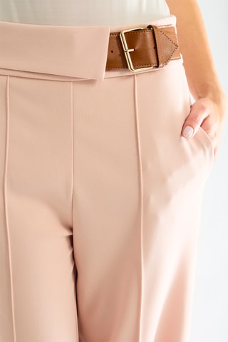 Pantalon taille haute - Rose