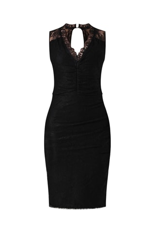 Robe fourreau - Noir