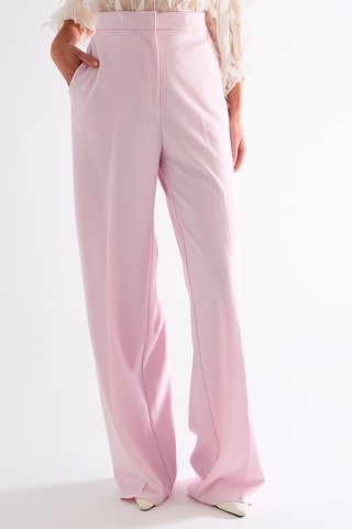 Pantalon taills haute - Rose poudré
