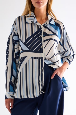 Chemisier - Bleu marine