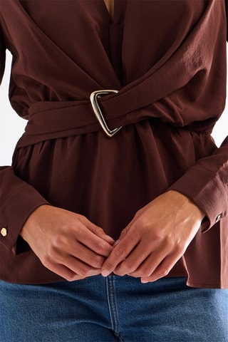 Blouse - Marron