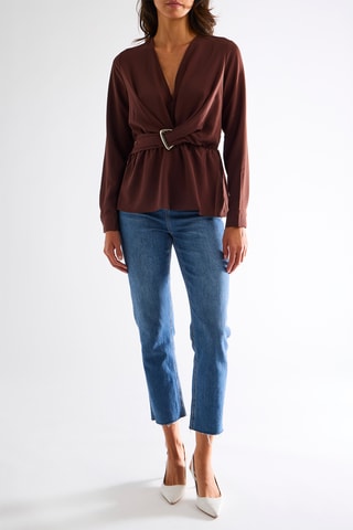 Blouse - Marron