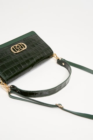 Sac à main en cuir - Vert foncé