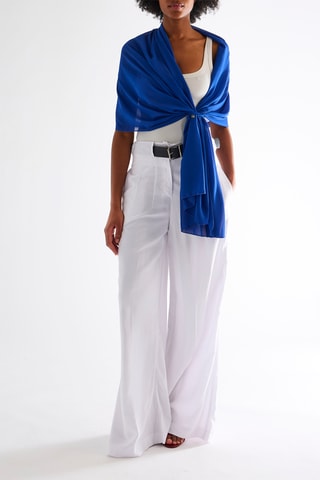 Echarpe - Bleu électrique