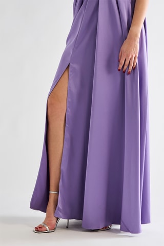 Robe bustier - Mauve