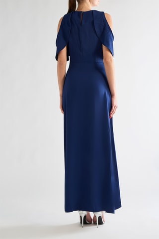 Robe longue - Bleu marine