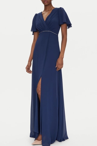 Robe longue - Bleu marine
