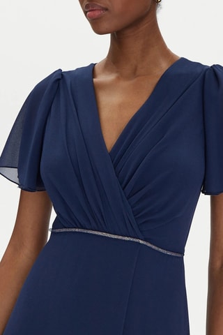 Robe longue - Bleu marine