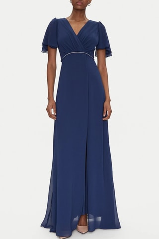 Robe longue - Bleu marine