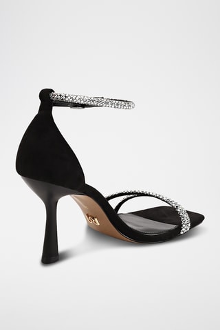 Sandales à talons - Noir