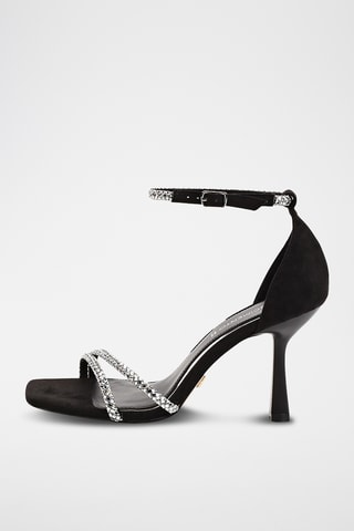 Sandales à talons - Noir