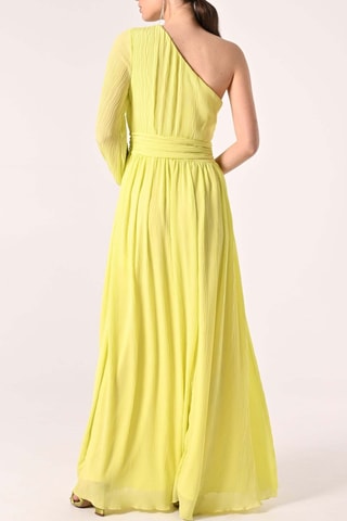 Robe asymétrique - Jaune