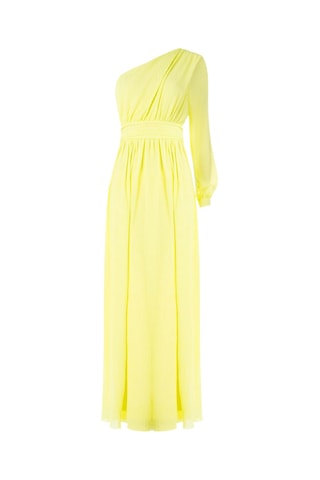 Robe asymétrique - Jaune
