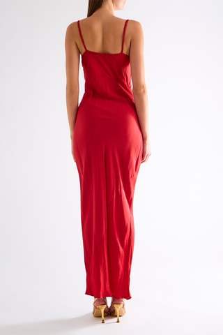 Robe droite - Rouge