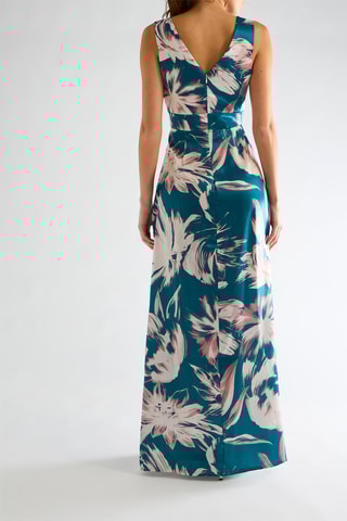 Robe longue - Vert émeraude