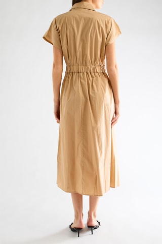 Robe portefeuille - Beige