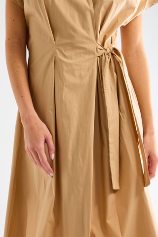 Robe portefeuille - Beige