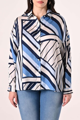 Chemisier - Bleu marine