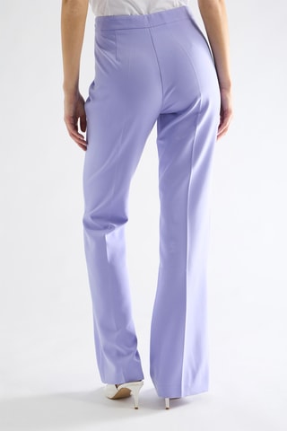 Pantalon taille haute - Mauve