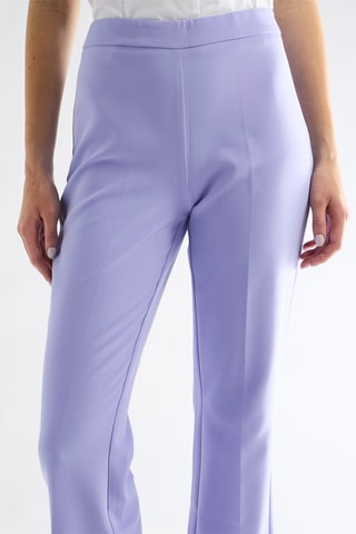 Pantalon taille haute - Mauve
