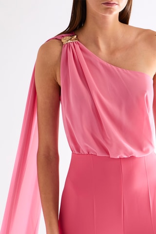 Combinaison asymétrique - Rose