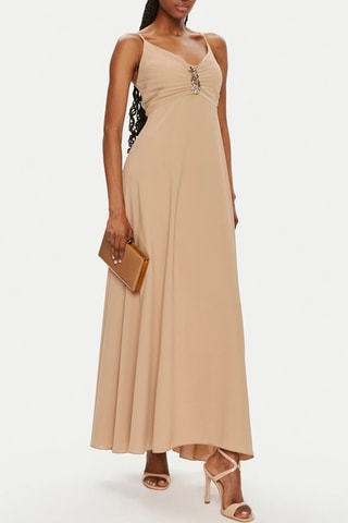 Robe longue - Beige