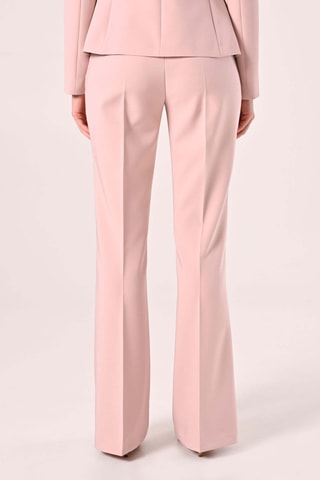 Pantalon taille haute - Rose