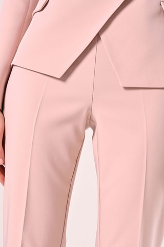 Pantalon taille haute - Rose