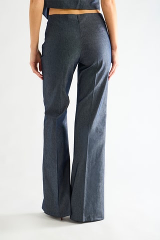 Jean taille haute - Bleu marine