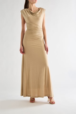 Robe longue - Doré