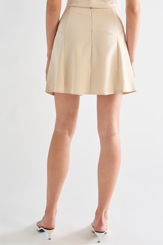 Jupe droite - Beige clair