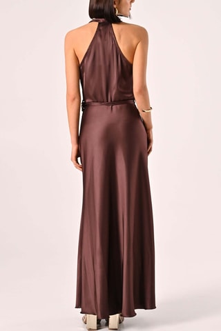 Robe longue - Marron foncé
