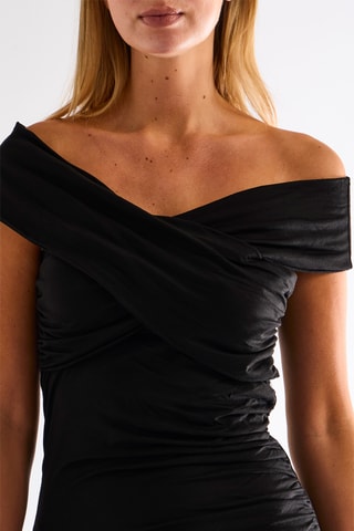 Robe fourreau - Noir