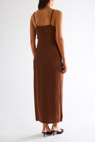 Robe longue - Marron