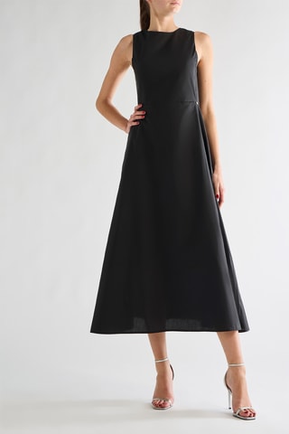Robe midi - Noir