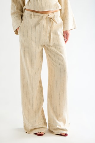 Pantalon en lin - Beige