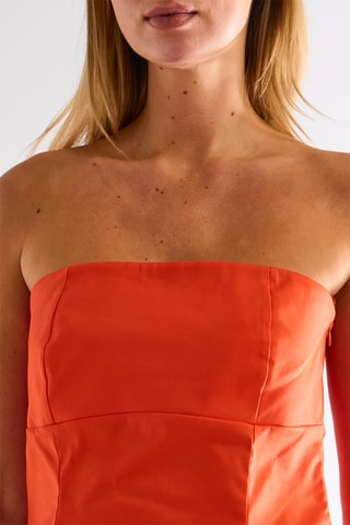 Top bustier - Orange